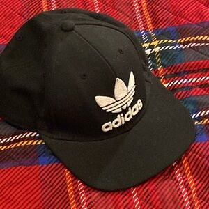 Adidas Unisex Relaxed Strap-back Adjustable Cap Baseball Hat Black